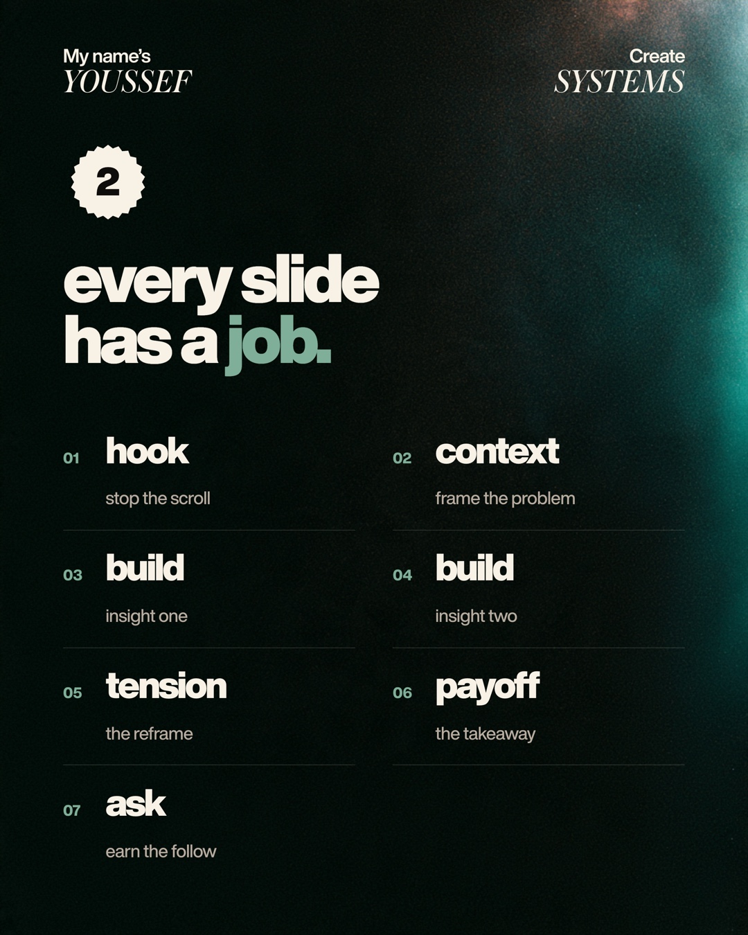 Carousel Studio slide